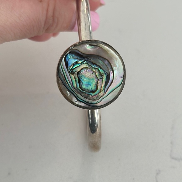 Silver Swirl Charm Bracelet - Picture 4 of 4